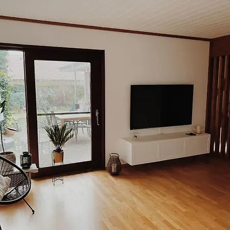 Ruhige Wohnung Mit Terrasse Telgte Buitenkant foto